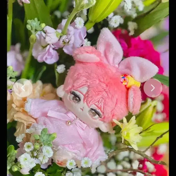 [BUNJANG] 10cm Doll Clothes - Sky Blue &amp; Strawberry - Domestic Wardrobe Set / 10cm 인형옷 국내옷장 뽀작분내 원가이하 양도