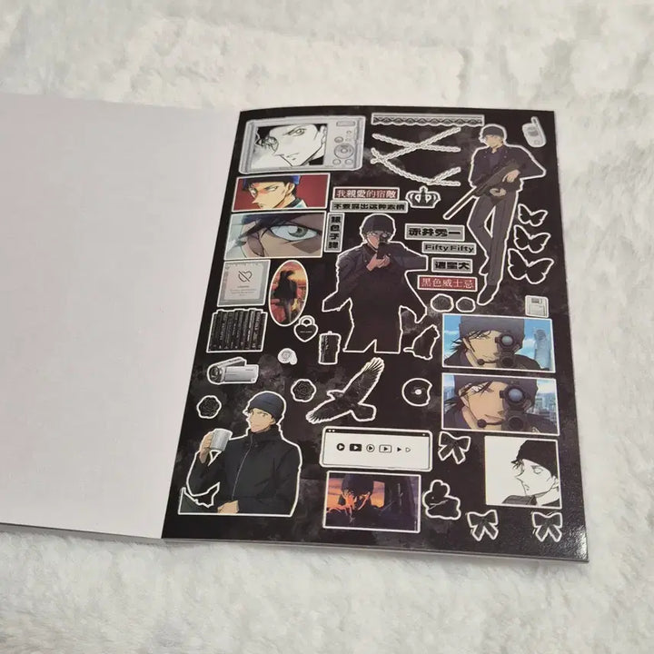 [BUNJANG] Detective Conan Sticker Book, Ballpoint Pen, and Memo Pad Bundle Set / 일괄) 코난 스티커북+볼펜+떡메