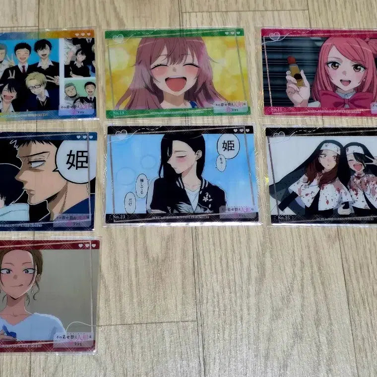 [BUNJANG] That Bisque Doll Fell in Love Acrylic Card Bundle Set / 그 비스크 돌은 사랑에 빠졌어 아크릴카드 일괄