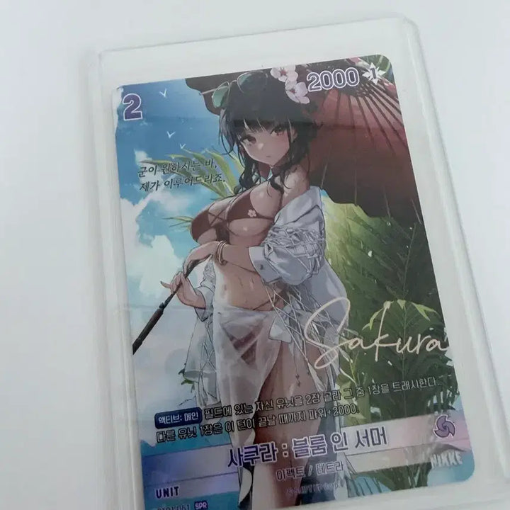 [BUNJANG] Nibel Arena Sakura Autograph / 니벨아레나 사쿠라 싸인