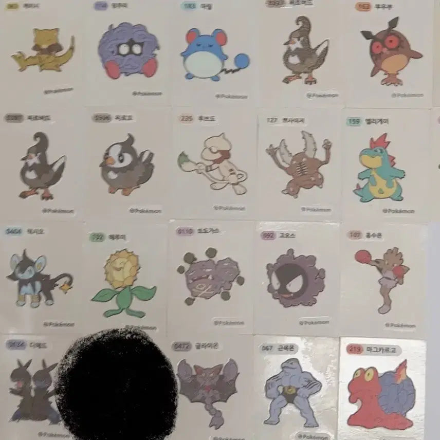 [BUNJANG] Pokemon Sticker / 새 포켓몬스터 띠부씰