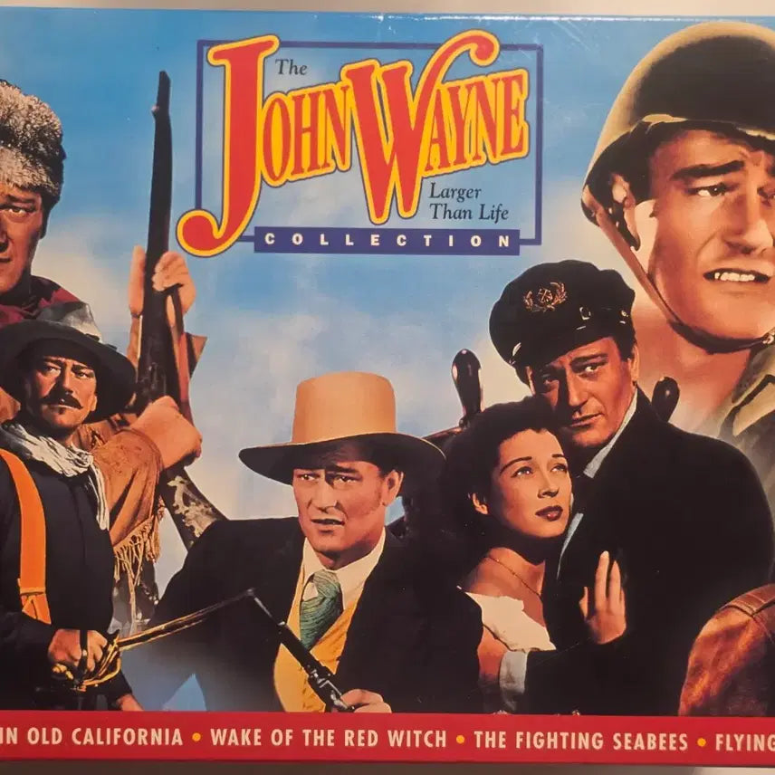 [BUNJANG] John Wayne Movie VHS Tape Set (8 Tapes) / 존 웨인 영화 VHS 비디오 테이프 8개 박스 John Wayne 죤웨인 죤 웨인 서부 전쟁 영화
