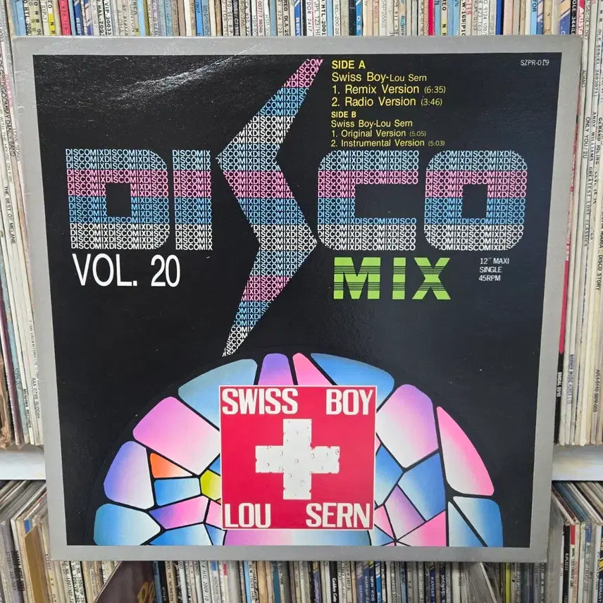 [BUNJANG] Eurodance Swissboy LP Mint Condition / 유로댄스 LP판 스위스보이 민트급