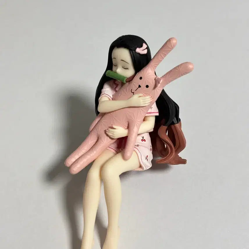 [BUNJANG] Demon Slayer Nezuko Noodle Stopper Figure / 급처)귀멸의 칼날 네즈코 피규어 누들스토퍼