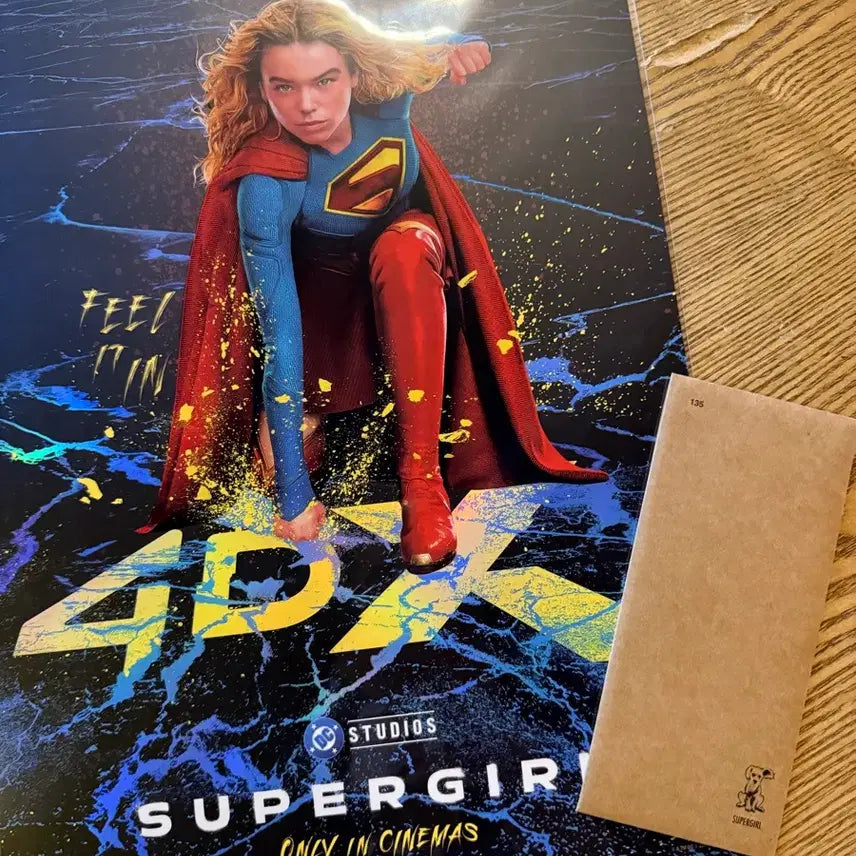 [BUNJANG] SUPERGIRL 4DX Poster Bundle Set / 슈퍼걸 4dx 포스타 ttt 일괄