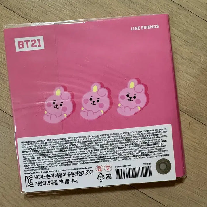 [BUNJANG] BT21 COOKY Sticky Memo Pad / bt21 쿠키 스티키메모패드 포스트잇
