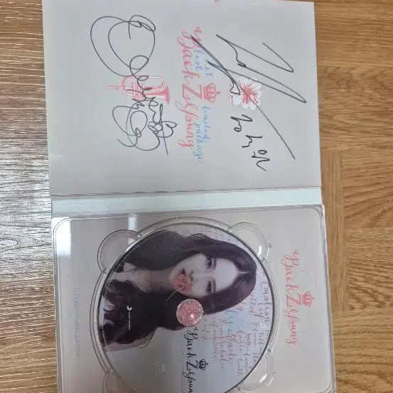 [BUNJANG] Baek Zyoung 1st Mini Album Autographed CD / 백지영 1집 미니앨범 친필 싸인 CD