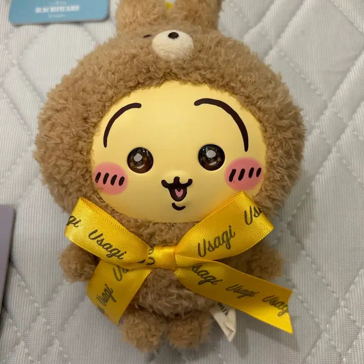 [BUNJANG] Chiikawa Kirameko Chibubu Teddy Bear Keychain / 치이카와 키라메코 치부부 곰돌이 테디베어