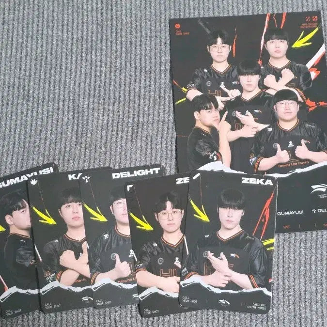 [BUNJANG] MSI Daejeon Fan Festa Hanwha Card Set + Postcard / MSI 대전 팬페스타 한화 카드세트+엽서 판매합니다