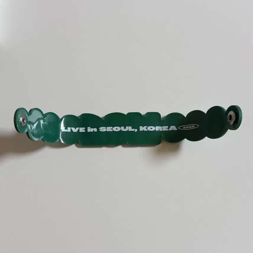 [BUNJANG] Mrs. Green Apple Snap Bracelet / 미세스그린애플 러버밴드