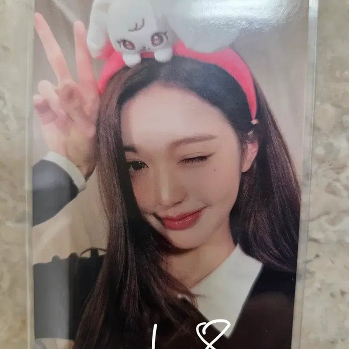 [BUNJANG] IVE Everland Wonyoung Doll Lucky Draw Photocard Set / 아이브 에버랜드 원영 인형,특전포카