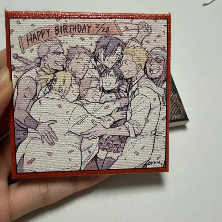 [BUNJANG] D.Gray-man Lenalee Science Squad Mini Canvas Goods / 디그레이맨 리나리 과학조 미니캔버스 굿즈