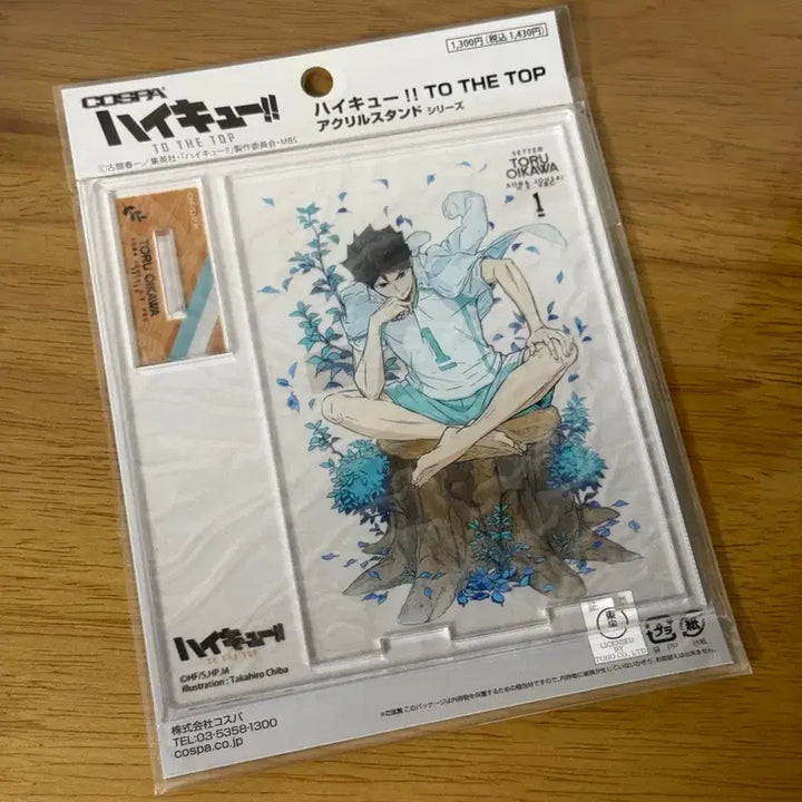 [BUNJANG] Haikyuu!! Oikawa Tooru Barefoot Acrylic Stand (Sealed) / 미개봉 하이큐 오이카와 토오루 맨발 아크릴 스탠드