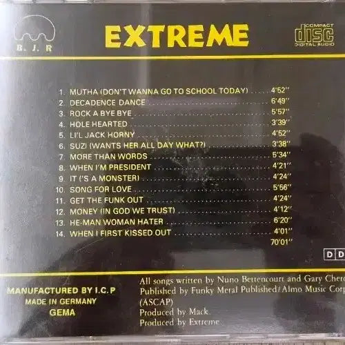 [BUNJANG] Extreme More Than Words Album / EXTREME CD