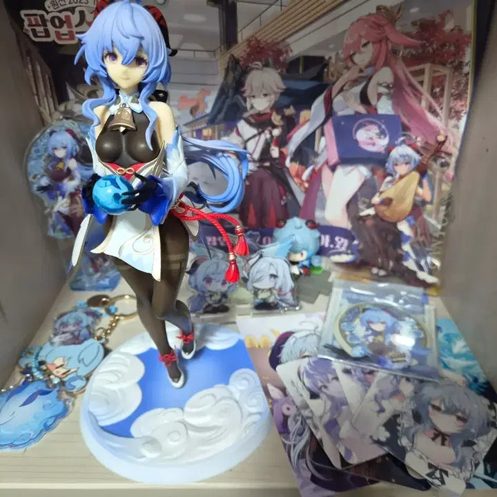 [BUNJANG] Genshin Impact Ganyu Figure &amp; Merchandise Set / 원신 감우 피규어 굿즈 세트