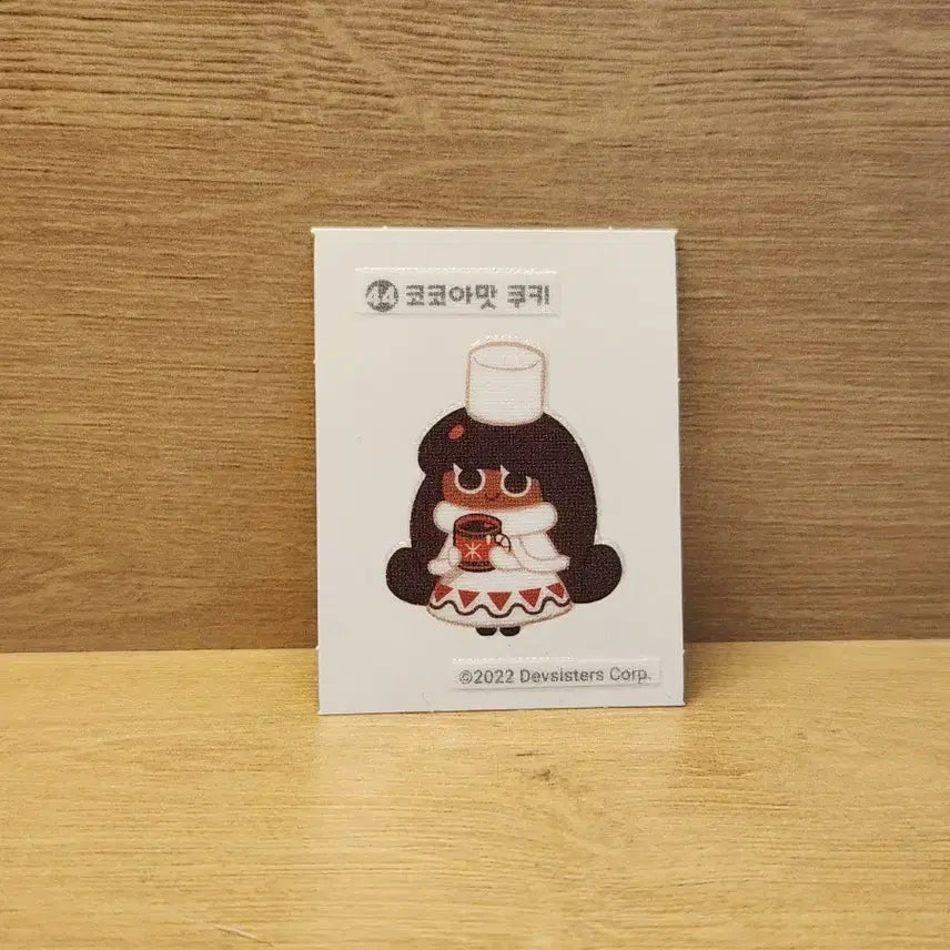 [BUNJANG] Cookierun Cocoa Cookie Seal Sticker / [쿠키런 띠부씰] 코코아맛 쿠키