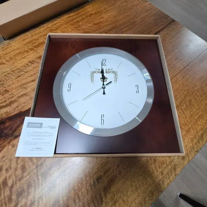 [BUNJANG] Presidential Seal Phoenix Pattern Wall Clock / 대통령실 봉황무늬 벽시계. 새상품