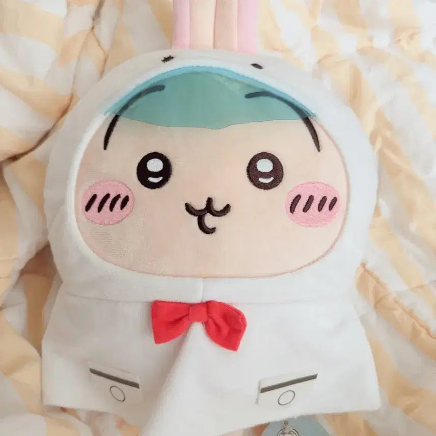 [BUNJANG] Munjagwi Usagi Raincoat Big Plush Doll / 먼작귀 우비 우사기 인형
