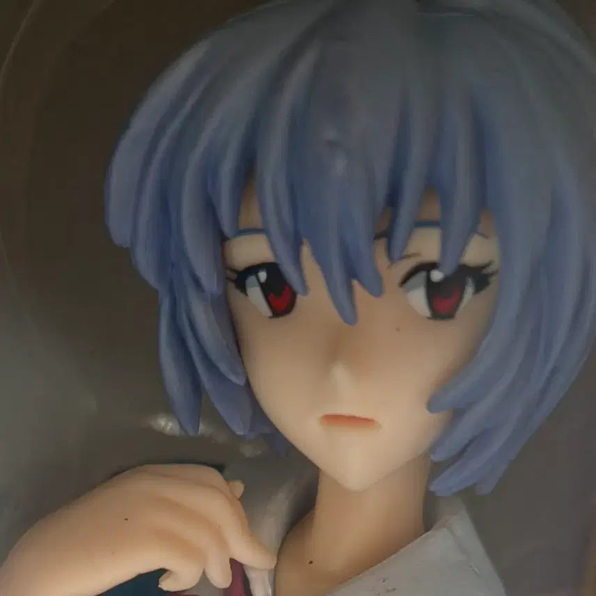 [BUNJANG] Evangelion Ayanami Rei School Uniform Figure / 처분)에반게리온 아야나미 레이 교복 피규어