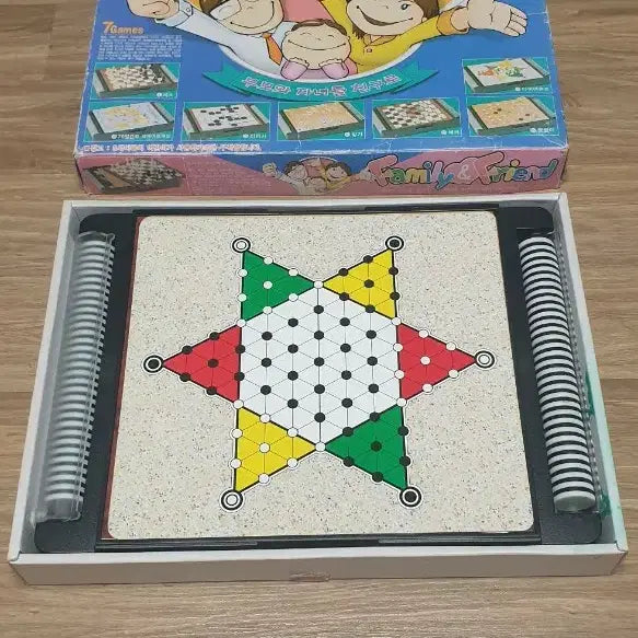 [BUNJANG] Family and Friends 7-in-1 Board Game / 패밀리 앤 프렌드 7가지 게임 보드 게임