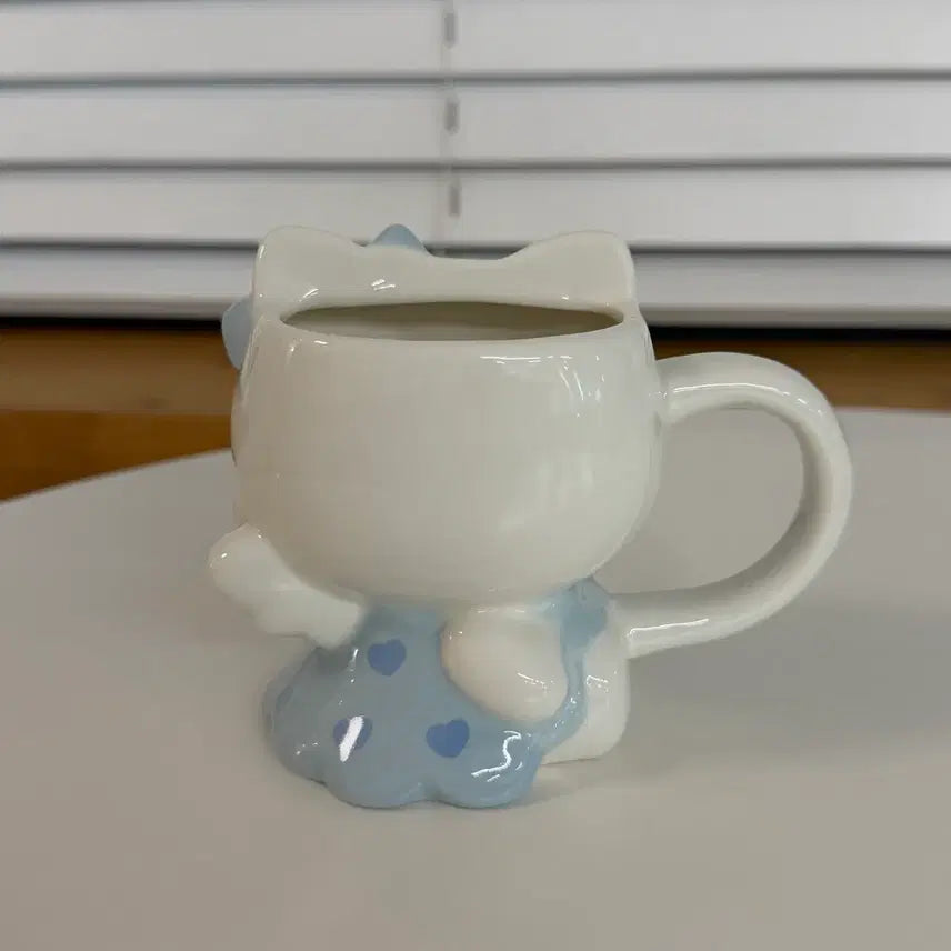 [BUNJANG] Sanrio Hello Kitty Angel Yumemiru Mug Cup / [정품] 헬로키티 천사 엔젤 유메미루 머그컵