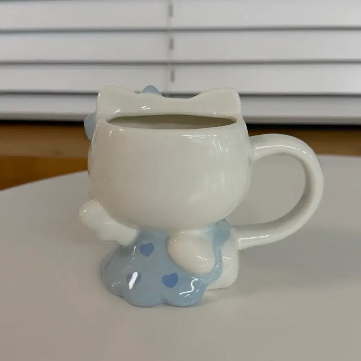 [BUNJANG] Sanrio Hello Kitty Angel Yumemiru Mug Cup / [정품] 헬로키티 천사 엔젤 유메미루 머그컵