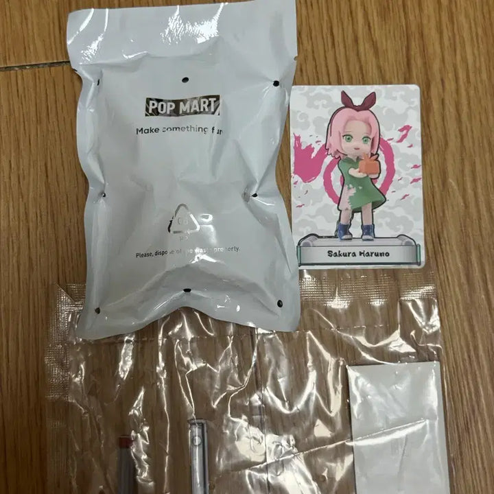 [BUNJANG] PopMart Naruto Childhood Series Sakura Figure / 나루토 팝마트 유년기 피규어 - 사쿠라