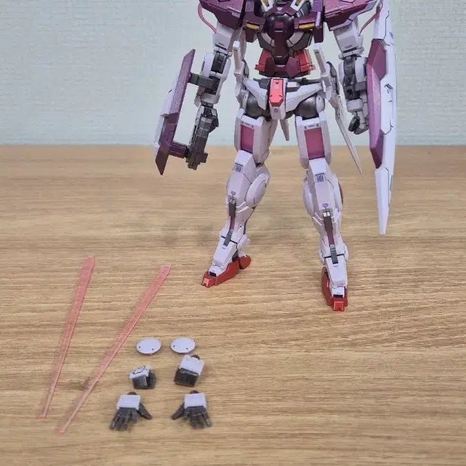 [BUNJANG] GBC Exia HG Scale Trans-Am Painted Model Kit / GBC 엑시아 HG 사이즈 트란잠 도색작