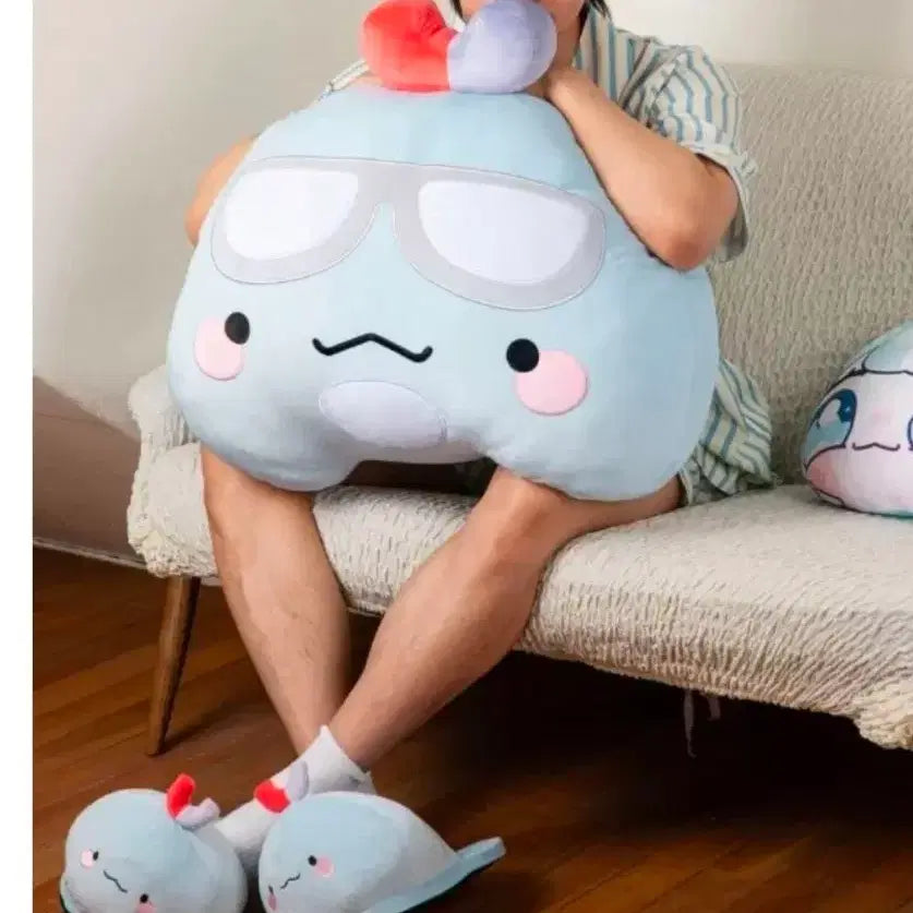 [BUNJANG] Stellive Tavie Birthday Pooda Ppangppang Body Pillow Special Large / 스텔라이브 타비 생일 뿌다 빵빵 바디필로우 특대형