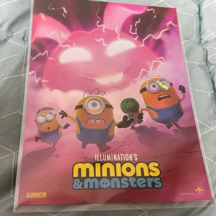 [BUNJANG] Minions &amp; Monsters Lotte Cinema Special Signature Art Card 