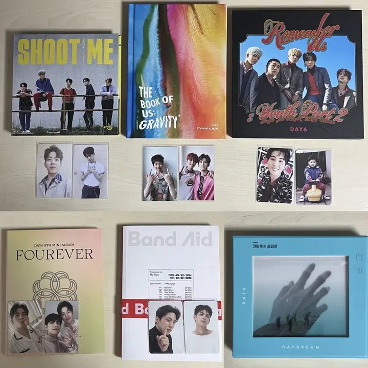 [BUNJANG] DAY6 Album Bundle Set / 급전)) 데이식스 엘범 일괄 양도