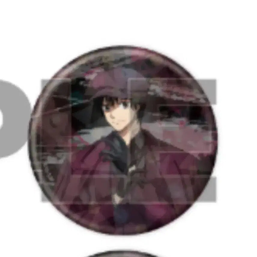 [BUNJANG] Sakomoto Days Leather Glove Illustration Can Badge 58mm / 사카모토데이즈 가죽장갑 일러스트 캔뱃지 58mm