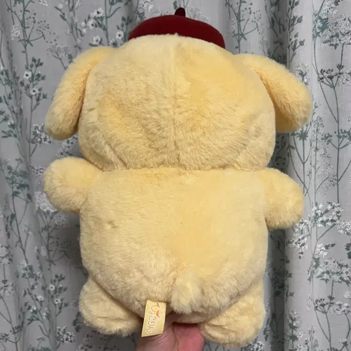 [BUNJANG] Sanrio Pompompurin "Fluttering Ears" Limited Edition Plush Doll / 2026년 퓨로랜드 한정판 귀펄럭 폼폼푸린 인형