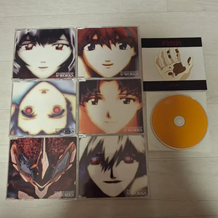 [BUNJANG] Neon Genesis Evangelion Rare Classic BGM CD 7-Type Set / 희귀/고전)신세기 에반게리온 bgm cd 7종 판매합니다