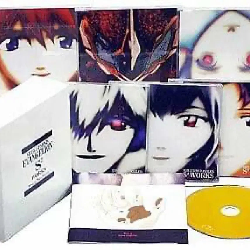 [BUNJANG] Neon Genesis Evangelion Rare Classic BGM CD 7-Type Set / 희귀/고전)신세기 에반게리온 bgm cd 7종 판매합니다