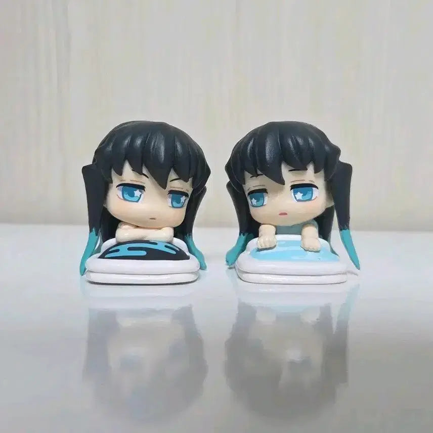 [BUNJANG] Demon Slayer Muichiro &amp; Yuichiro Onemutan Gacha Figures / 귀멸의 칼날 무이치로 유이치로 오네무탄 가챠 피규어