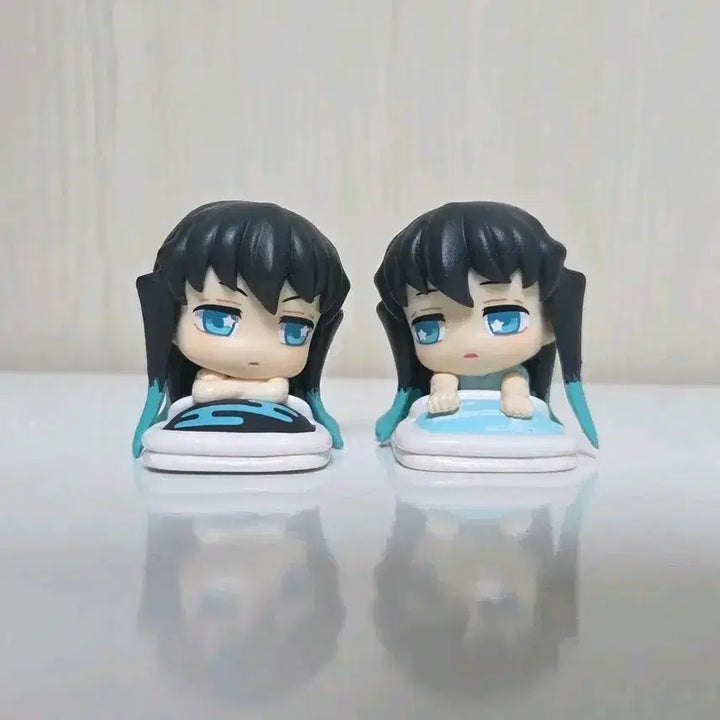 [BUNJANG] Demon Slayer Muichiro &amp; Yuichiro Onemutan Gacha Figures / 귀멸의 칼날 무이치로 유이치로 오네무탄 가챠 피규어