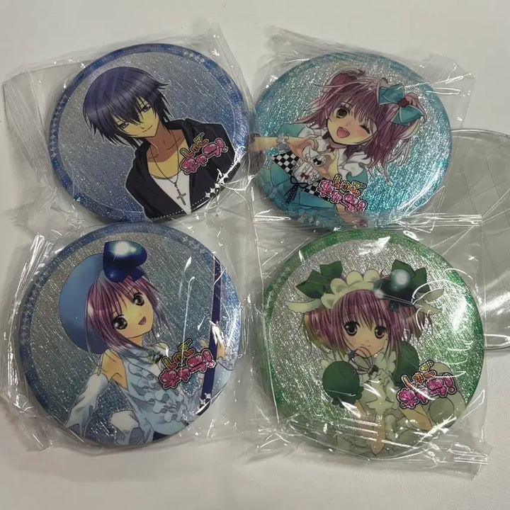 [BUNJANG] Character Transformations Can Badge Set (Amu &amp; Toma) / 캐릭캐릭체인지 캔뱃지 아무+토마