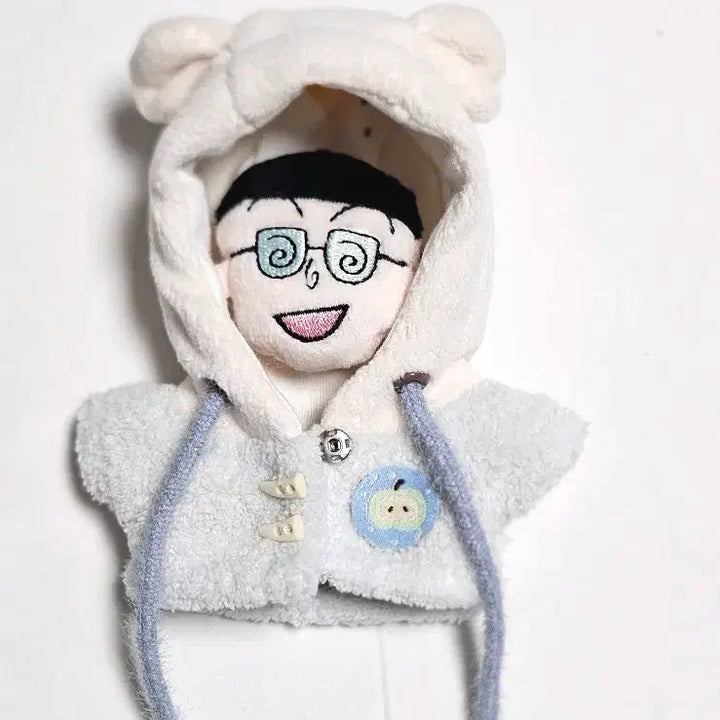 [BUNJANG] 10cm Doll Clothes Milk Carrot / 10cm 솜인형옷 밀크캐럿