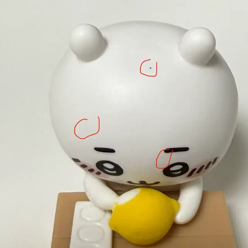 [BUNJANG] Chiikawa Lemon Mini Desk Clock / 레몬 치이카와 미니 탁상 시계