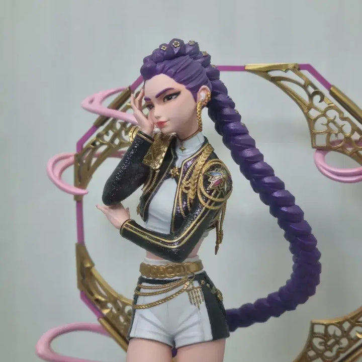 [BUNJANG] K-Pop Demon Hunters Lumi Custom Painted Figure 1/7 Scale / 케데헌 루미 개인 도색 피규어 판매합니다