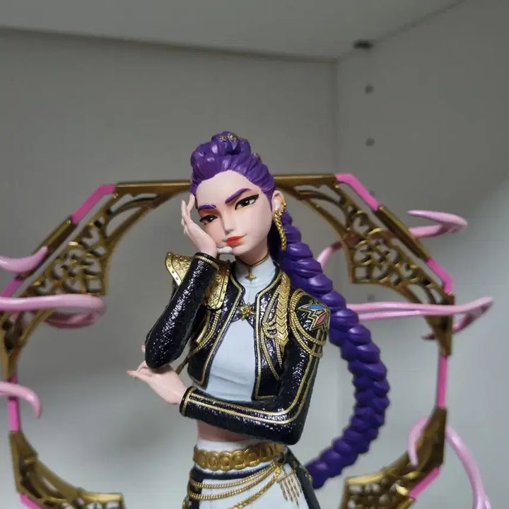 [BUNJANG] K-Pop Demon Hunters Lumi Custom Painted Figure 1/7 Scale / 케데헌 루미 개인 도색 피규어 판매합니다