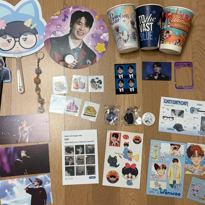 [BUNJANG] SEVENTEEN Wonwoo Lucky Draw POB / 세븐틴 원우 생카 생일카페 특전 럭드 비공굿
