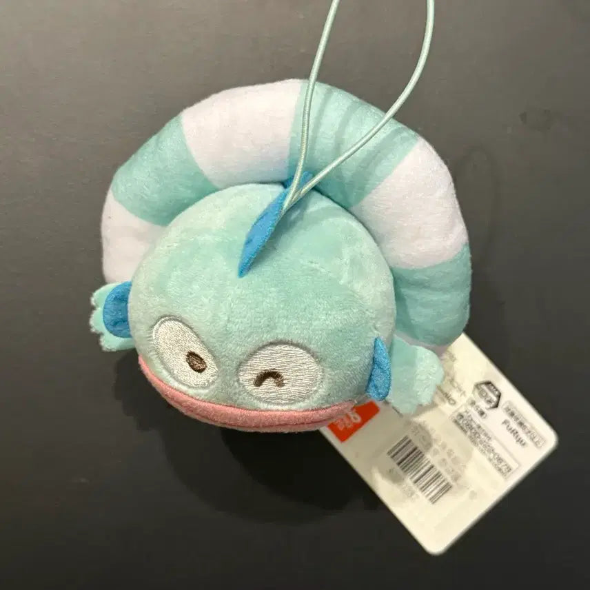[BUNJANG] Sanrio Hangyodon Tube Plush Keychain Mascot / 산리오 한교동 튜브 인형 키링 마스코트