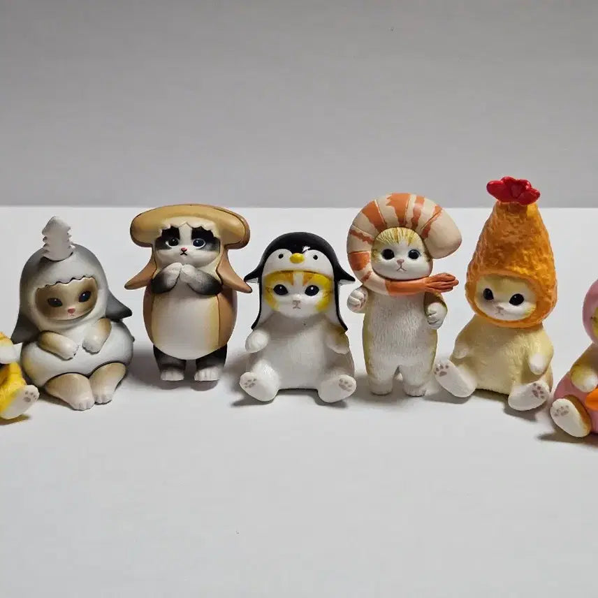 [BUNJANG] Mofu Sand Cat Figure Bundle Set / 모프샌드 모후샌드 고양이 피규어 가챠 일괄판매