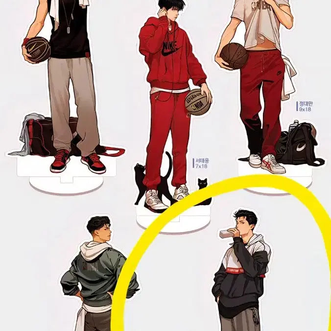[BUNJANG] Slam Dunk Yo Han A. Yang Acrylic Stand / 슬램덩크 양호열 아크릴스탠드 (구남님)