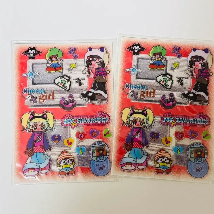 [BUNJANG] Rare Stickers (Unused, Set of 4) / 희귀 스티커 미사용4개