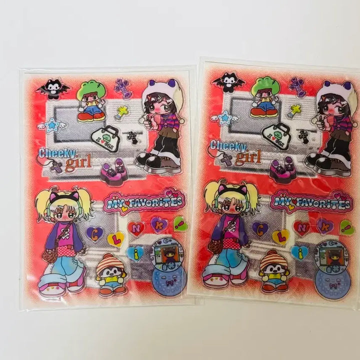 [BUNJANG] Rare Stickers (Unused, Set of 4) / 희귀 스티커 미사용4개