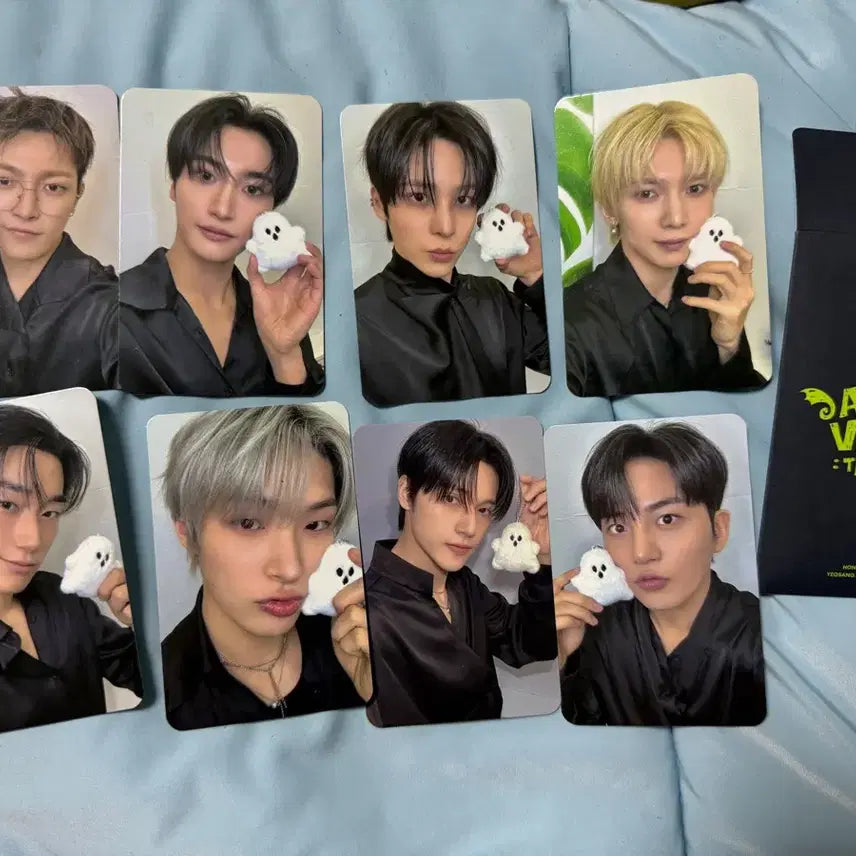 [BUNJANG] ATEEZ Fanmeeting Photocard &amp; Lucky Draw Set / 에이티즈 팬미팅 포카+ 복주머니
