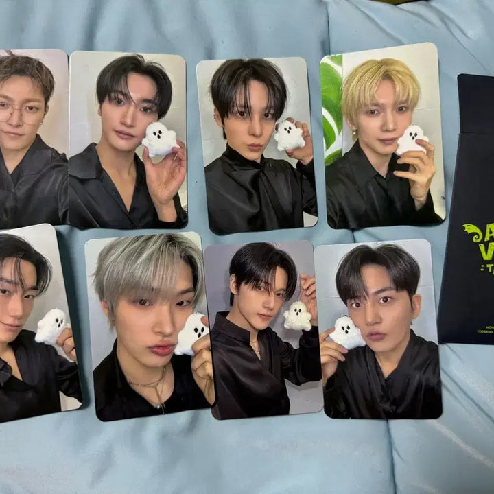[BUNJANG] ATEEZ Fanmeeting Photocard &amp; Lucky Draw Set / 에이티즈 팬미팅 포카+ 복주머니